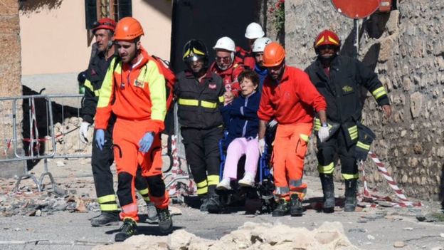 Gempa Italia, Paus France Berdoa bagi korban Gempa dan Pekerja Penyelamat