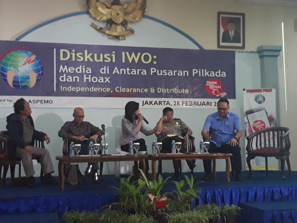Ketum IWO Minta  Wartawan Netral di Pilkada