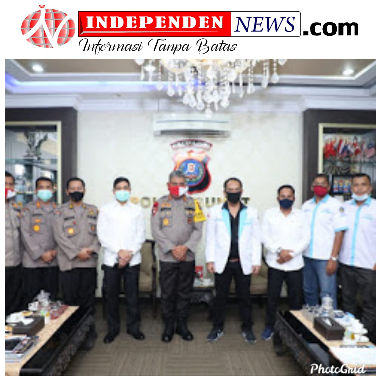 Silaturahmi Organisasi Pedagang Pasar Sumatera Utara Bersama Kapolda Sumut