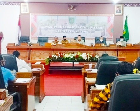DPRD Natuna Gelar Rapat Paripurna Penetapan Kepala Daerah Terpilih Pemilukada 2020