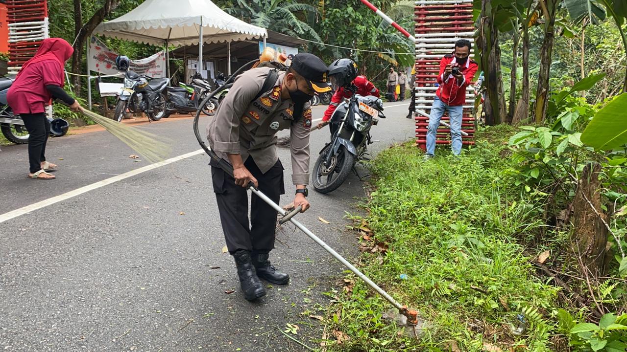 Hadapi Pandemi Covid-19, Polres Anambas Lakukan Program Kampung Tangguh Nusantara 