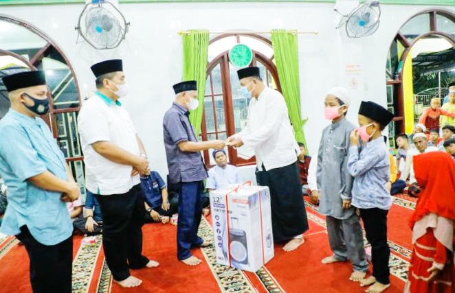 Tim Safari Ramadhan Pemkab Asahan Sambangi Mesjid Al-Hadil Haq