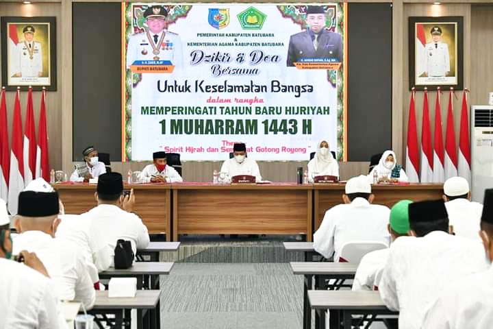 Pemkab Batu Bara Peringati Tahun Baru Islam 1 Muharram 1443 Hijriyah