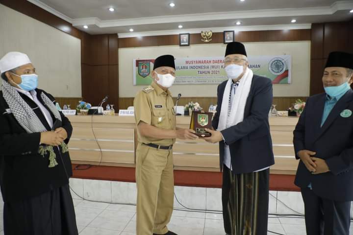 Bupati Surya Buka Musda IX MUI Asahan Tahun 2021