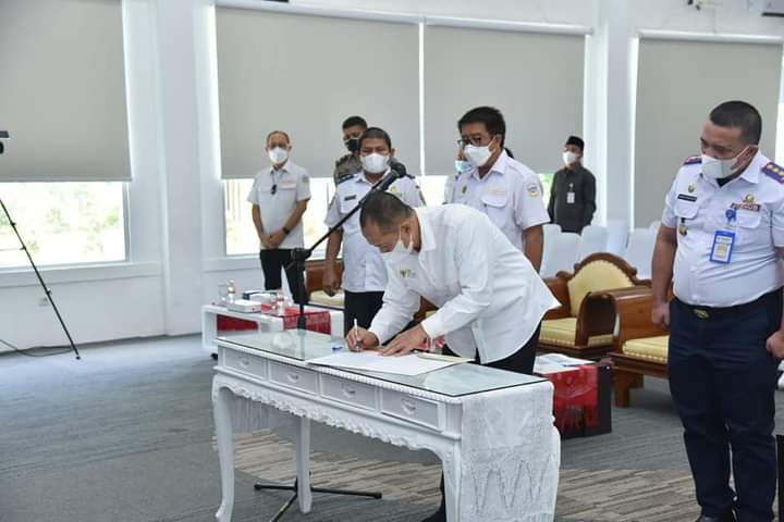Bupati Zahir Lantik Organda Batu Bara Periode 2021-2026