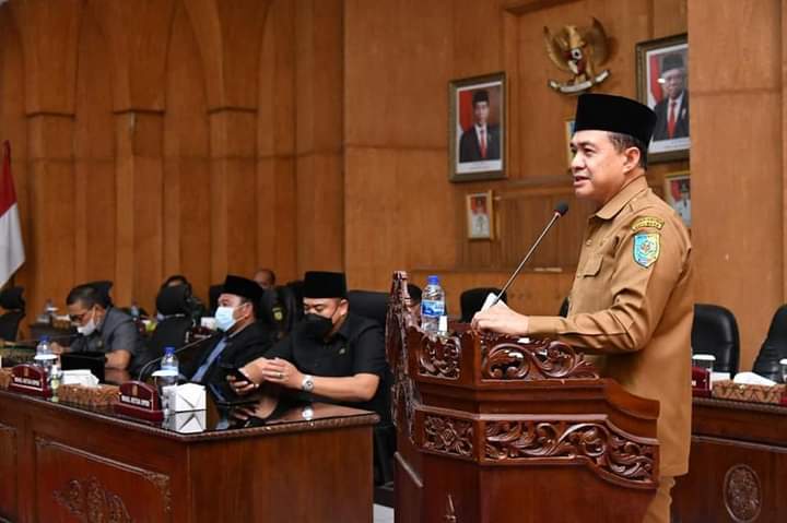 Bupati Zahir Hadiri Rapat Paripurna DPRD Batu Bara