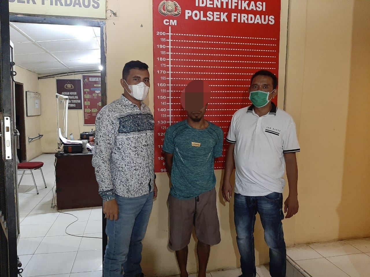 Unit Reskrim Polsek Firdaus Tangkap Pelaku Curanmor, Warga Riau Gol