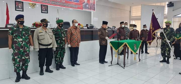 Sekda Asahan Hadiri Pelantikan Pengurus DHC Badan Pembudayaan Kejuangan 45 Kabupaten Asahan