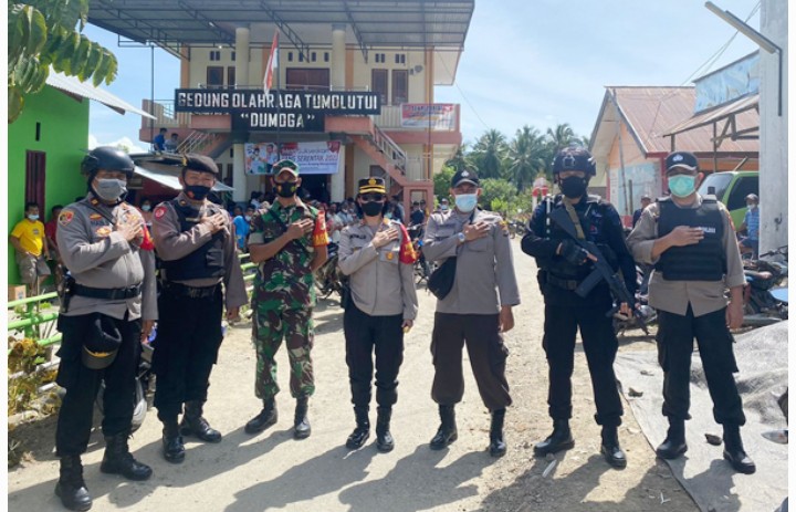 Percepat Capaian Vaksinasi, Kapolres Bolmong Sebar Seluruh Personil Jemput Bola