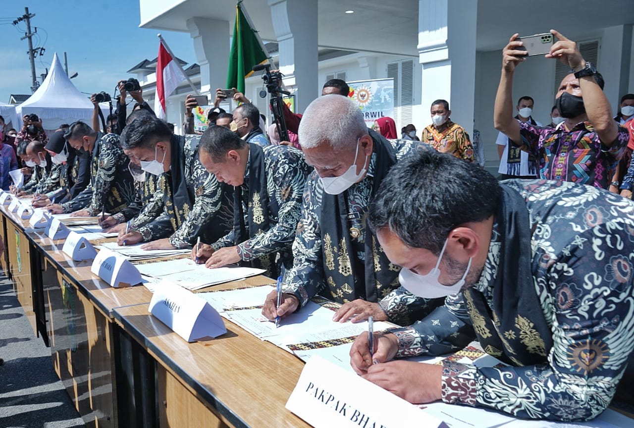 Bupati Asahan Hadiri Rakorwil APKASI Sumatera Utara