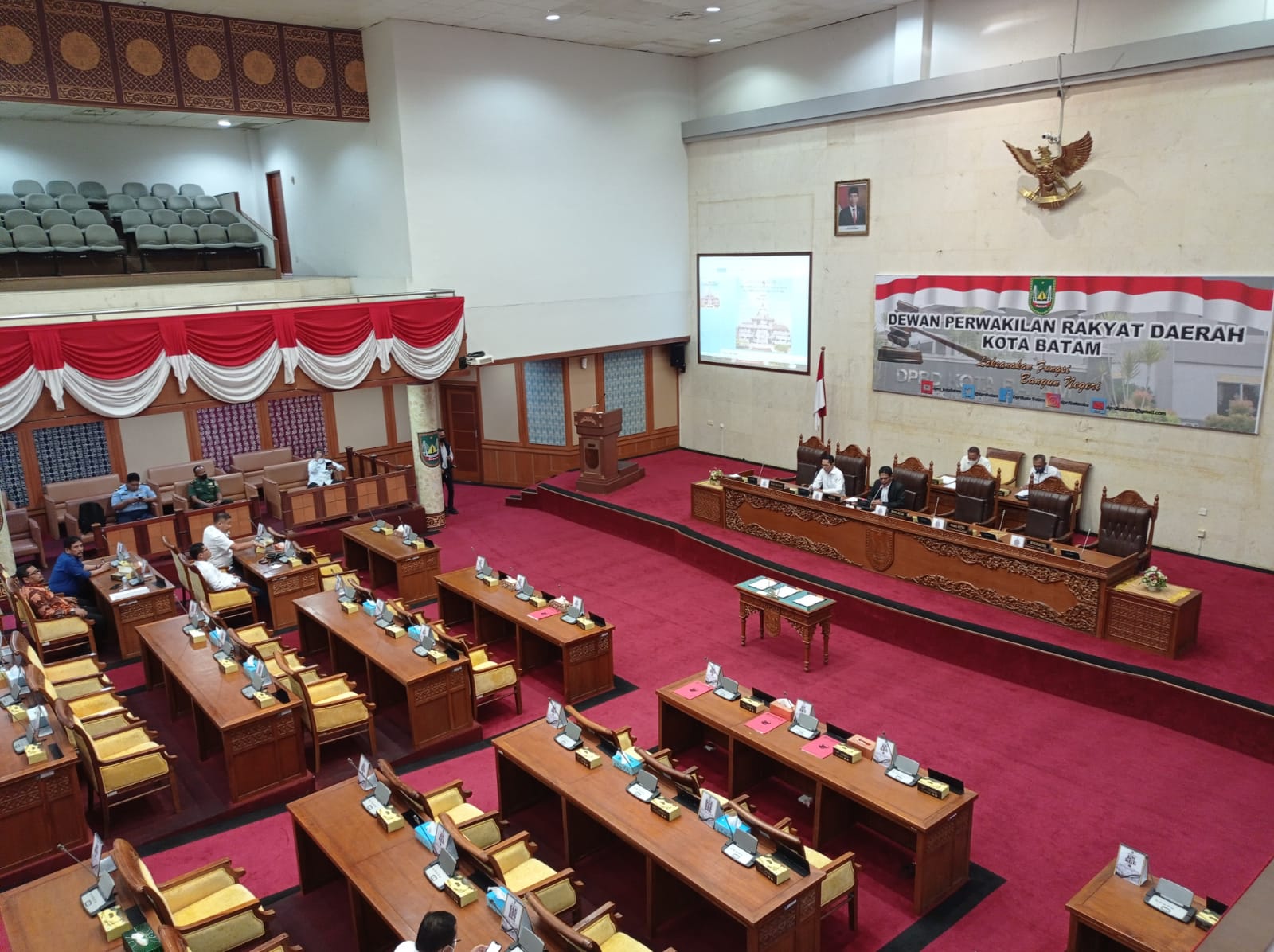 Tak Penuhi Quorum, Paripurna DPRD Batam Ditunda