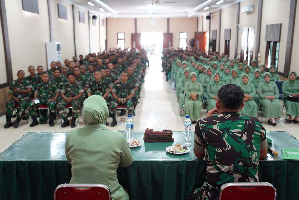 Tatap Muka Perdana, Dandim Aceh Utara Sampaikan Arahan dan Pengalaman Bertugas