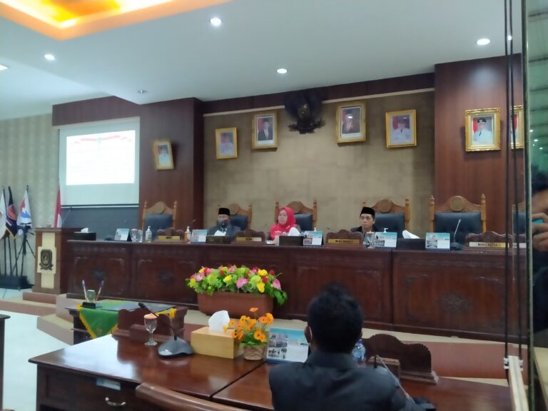 DPRD Anambas Gelar Paripurna Pengesahan Ranperda APBD Perubahan 2022