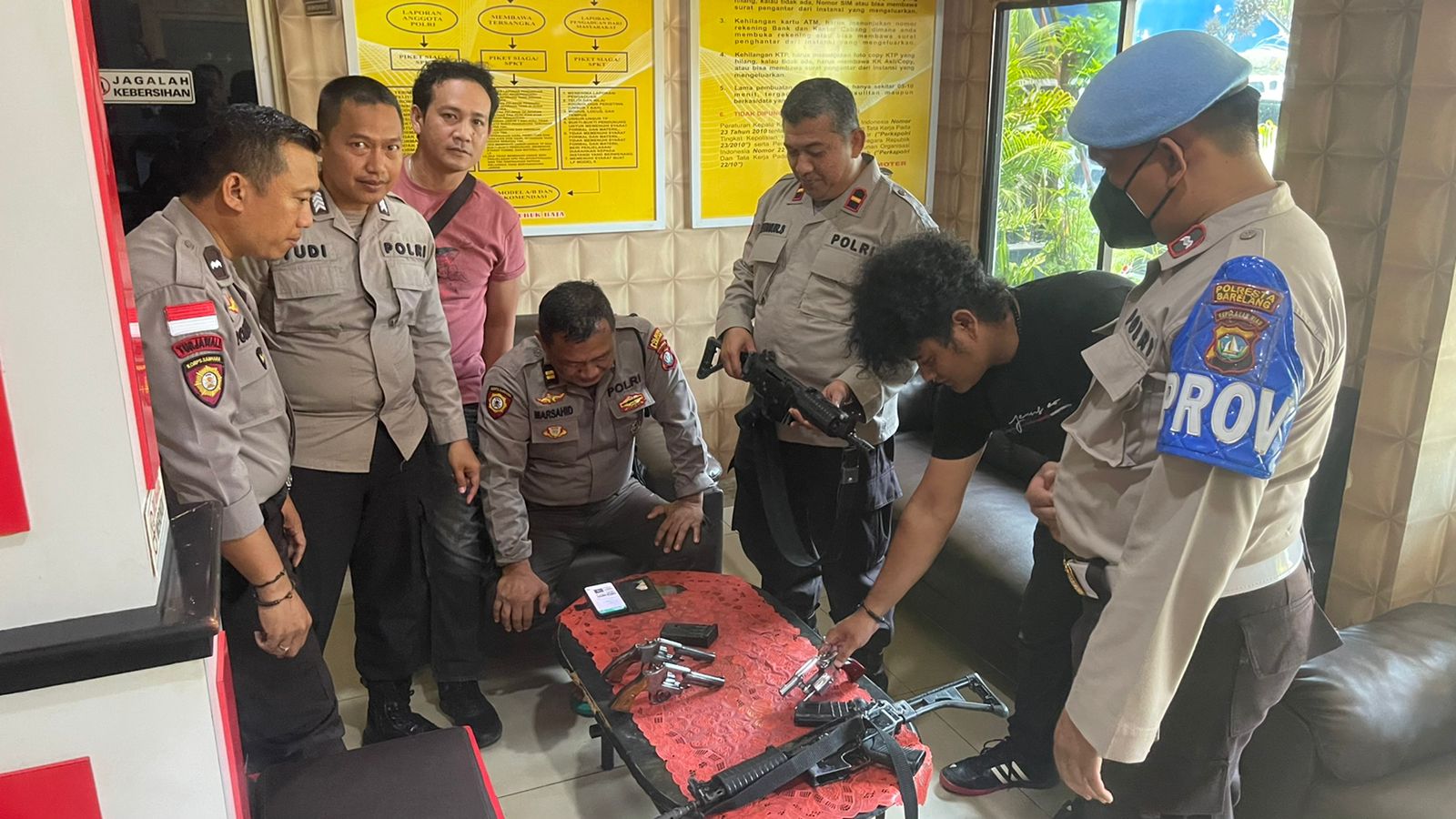 Geledah Ruang Tahanan di Markas Polsek Lubuk Baja, Polisi Temukan Ini