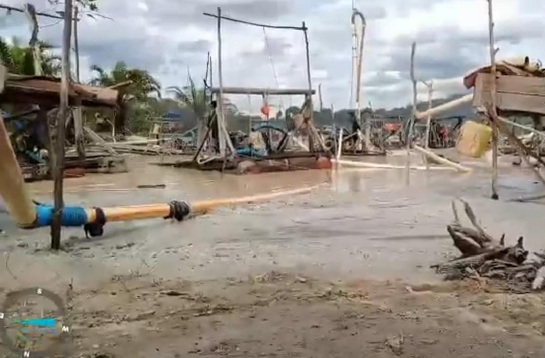 Tambang Emas Ilegal Merajalela di Lahan TKD Desa Mangun Jaya, Lingkungan Diambang Kerusakan