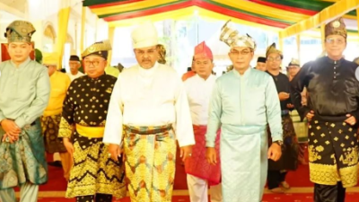 Bupati Rafiq Hadiri Kenduri Kampung Sehidang Talam