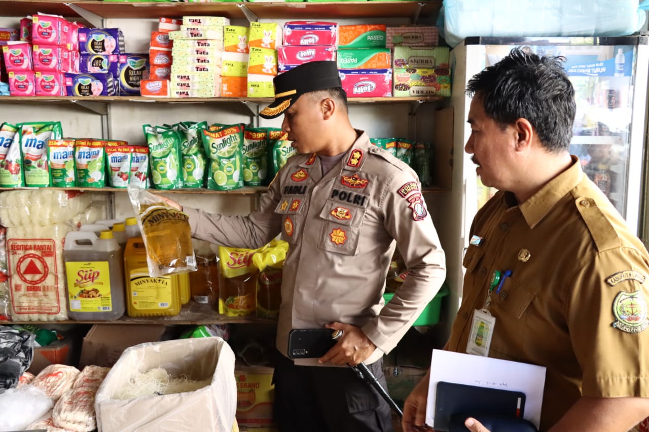 Jelang Lebaran 1444 H Polres Lingga Tak Temukan Penimbunan Sembako di Tokoh