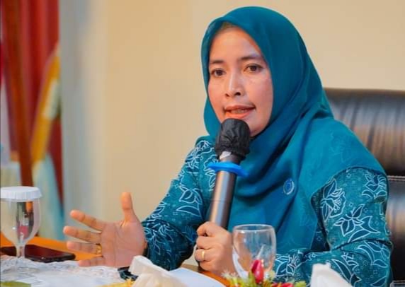 Rakor TP PKK Kabupaten Lingga, Ketua TIm Pengerak PKK Dorong Seluruh Kader Manfaakan Lahan Pekarangan