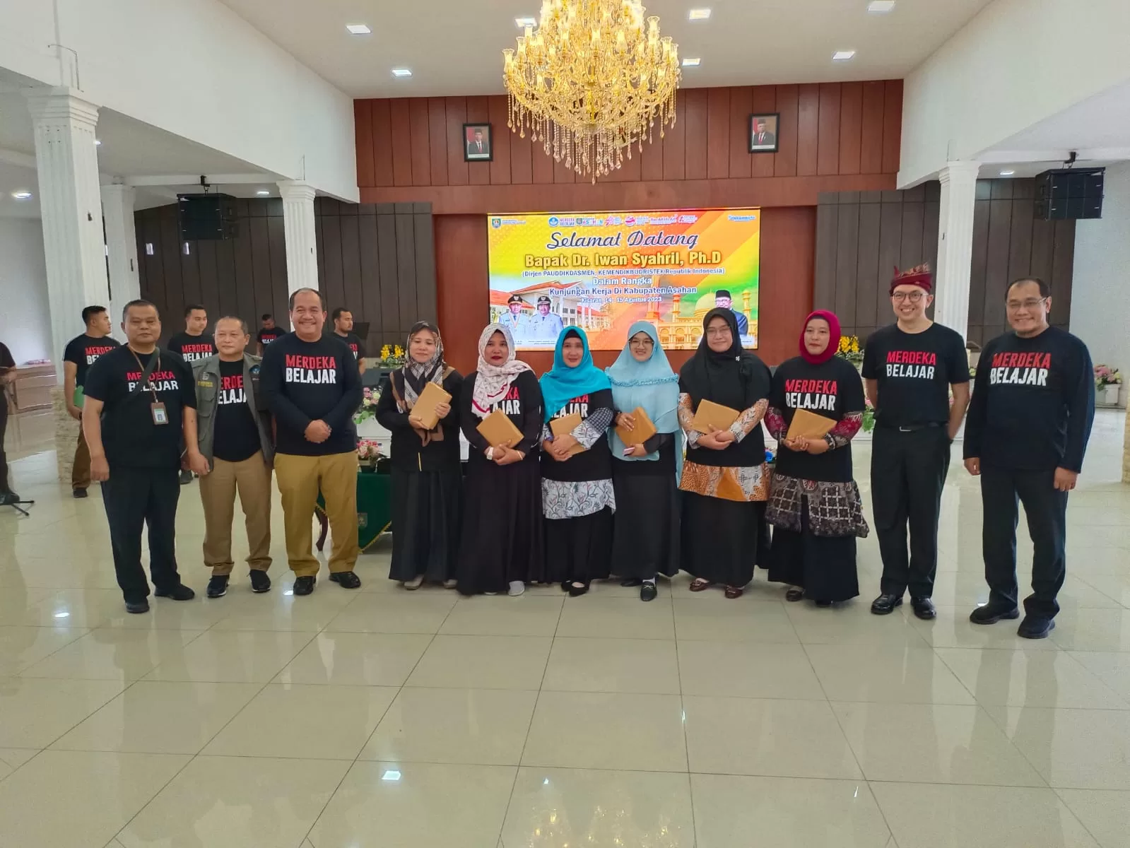 Wabup Asahan Terima Kunker Dirjen PAUD-Dikdasmen Kemendikbud Ristek