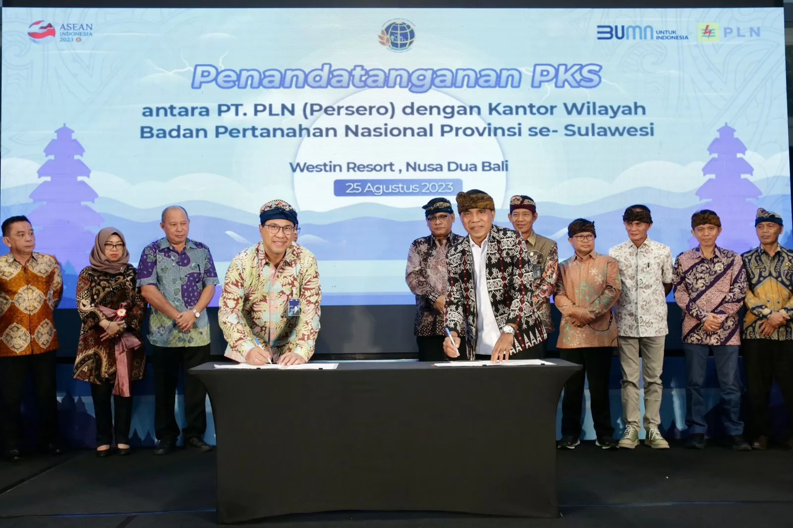 PLN Se-Sulawesi Teken Kerja Sama Dengan ATR/BPN, Kebut 100 Persen Sertifikasi Aset Kelistrikan