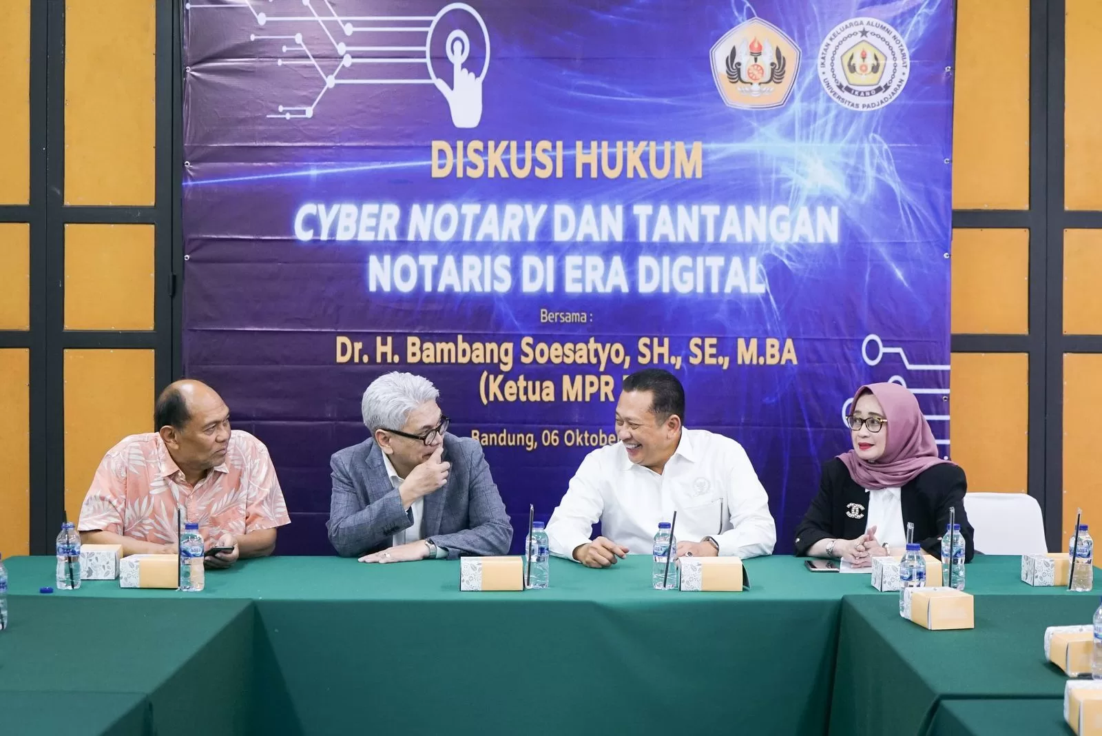 Forum Notariat FH-UNPAD, Ketua MPR RI Bamsoet Ajak Notaris Terapkan Cyber Notary