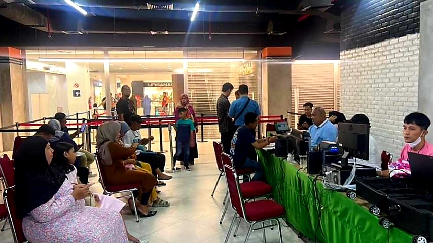 Pelayanan Disdukcapil Kota Medan Hadir di Plaza Medan Fair