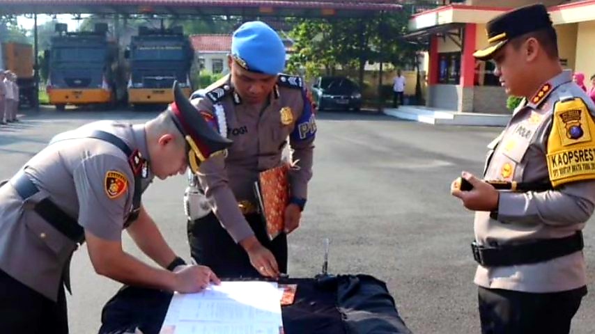 Kapolresta Deli Serdang Pimpin Upacara Serah Terima Jabatan