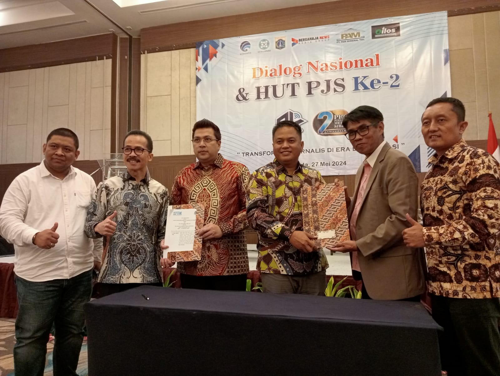 HUT 2 PJS , Stafsus Menkominfo: Momentum Penting Bagi PJS Ciptakan Wartawan Profesional