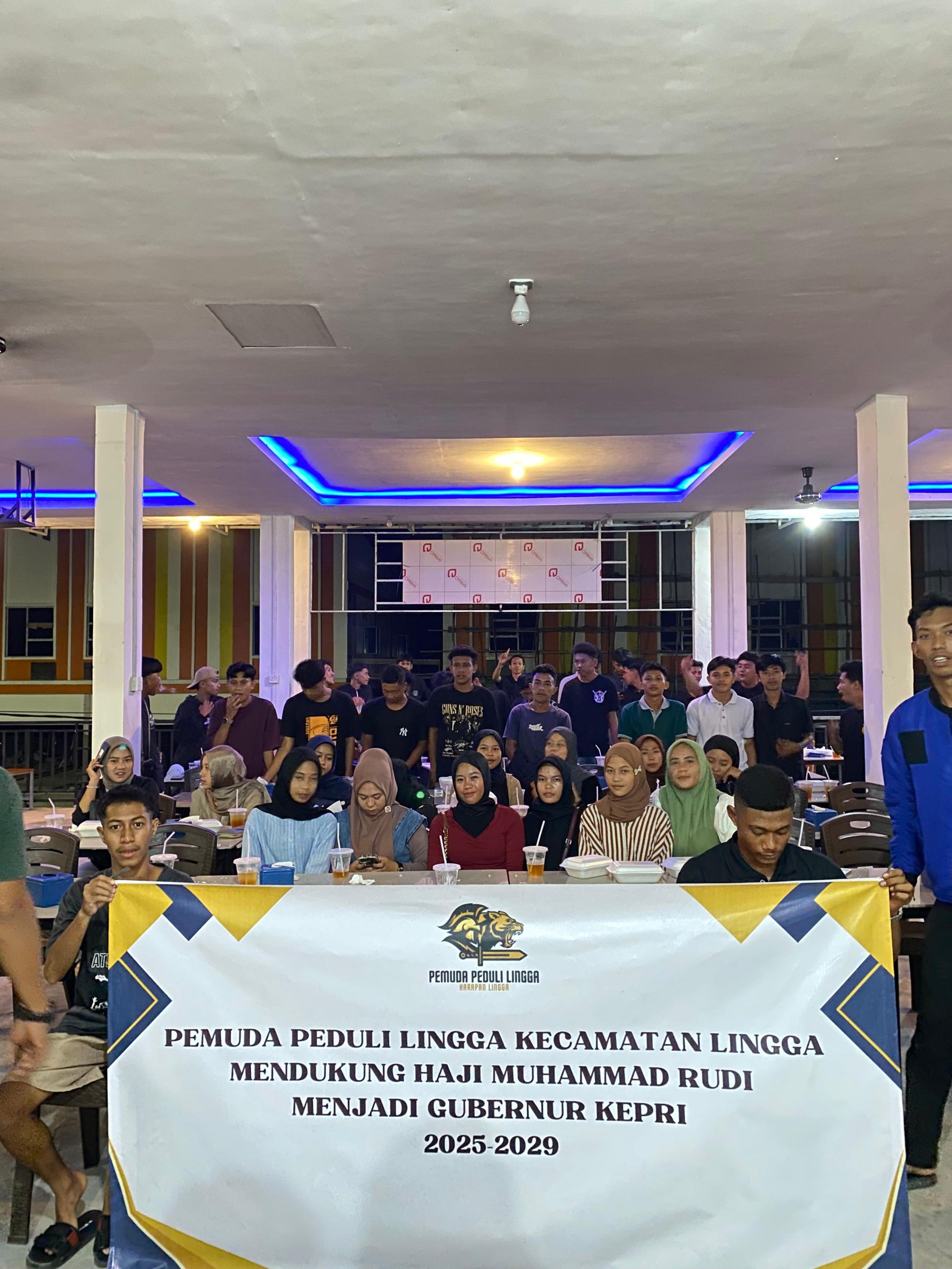Pilkada Kepri 2024, Pemuda Kecamatan Lingga Optimis Menangkan Muhammad Rudi