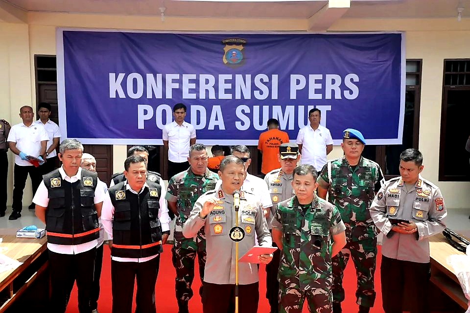 Polda Sumut Tangkap Pelaku Pembakaran Rumah Wartawan Rico Sempurna Pasaribu