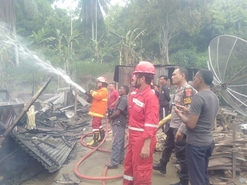 3 Rumah di Padang Sakti Terbakar, Diperkiraka Kerugian Material Capai Ratusan Juta