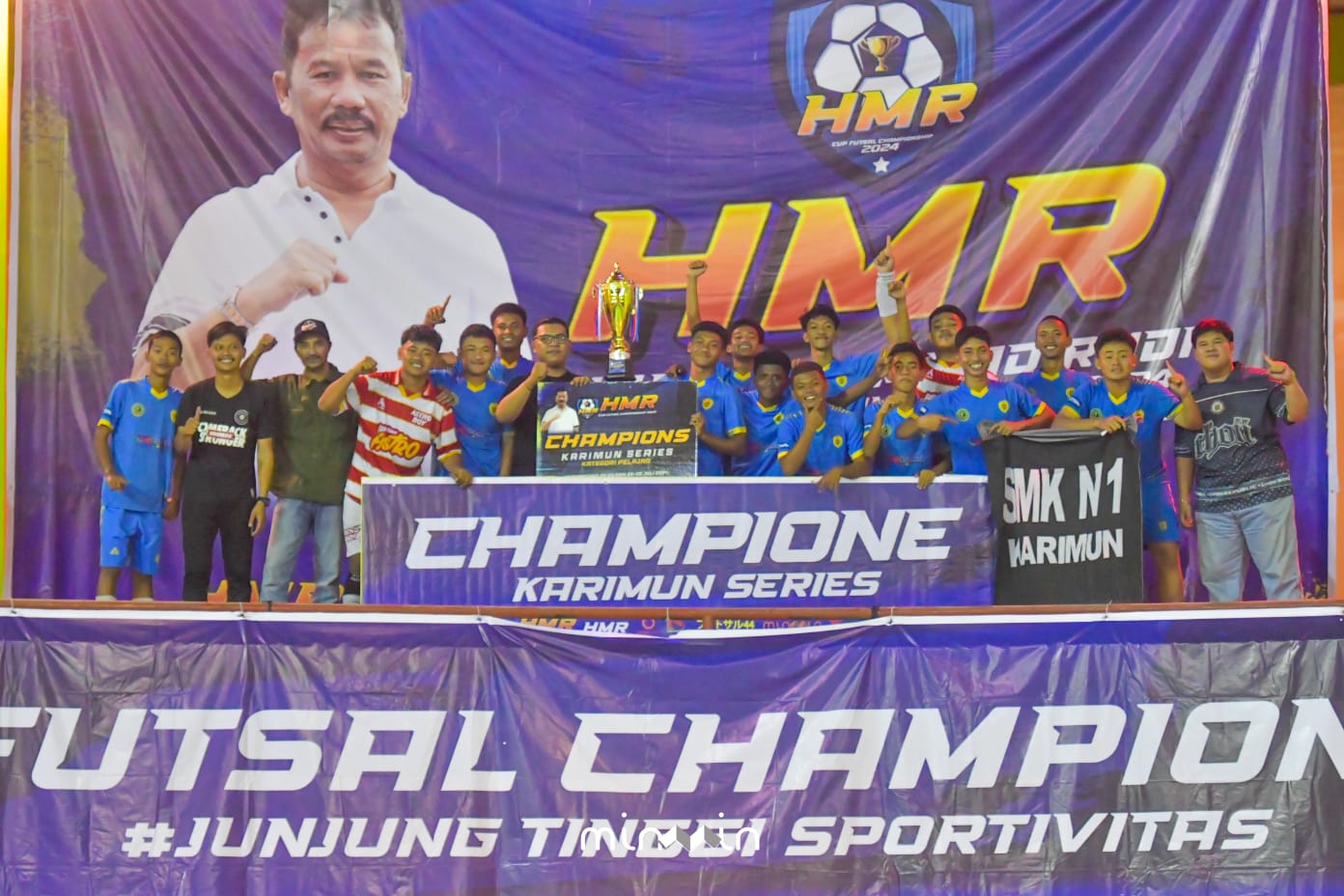 H. Muhammad Rudi Dorong Atlet Futsal Karimun Cetak Prestasi Membanggakan