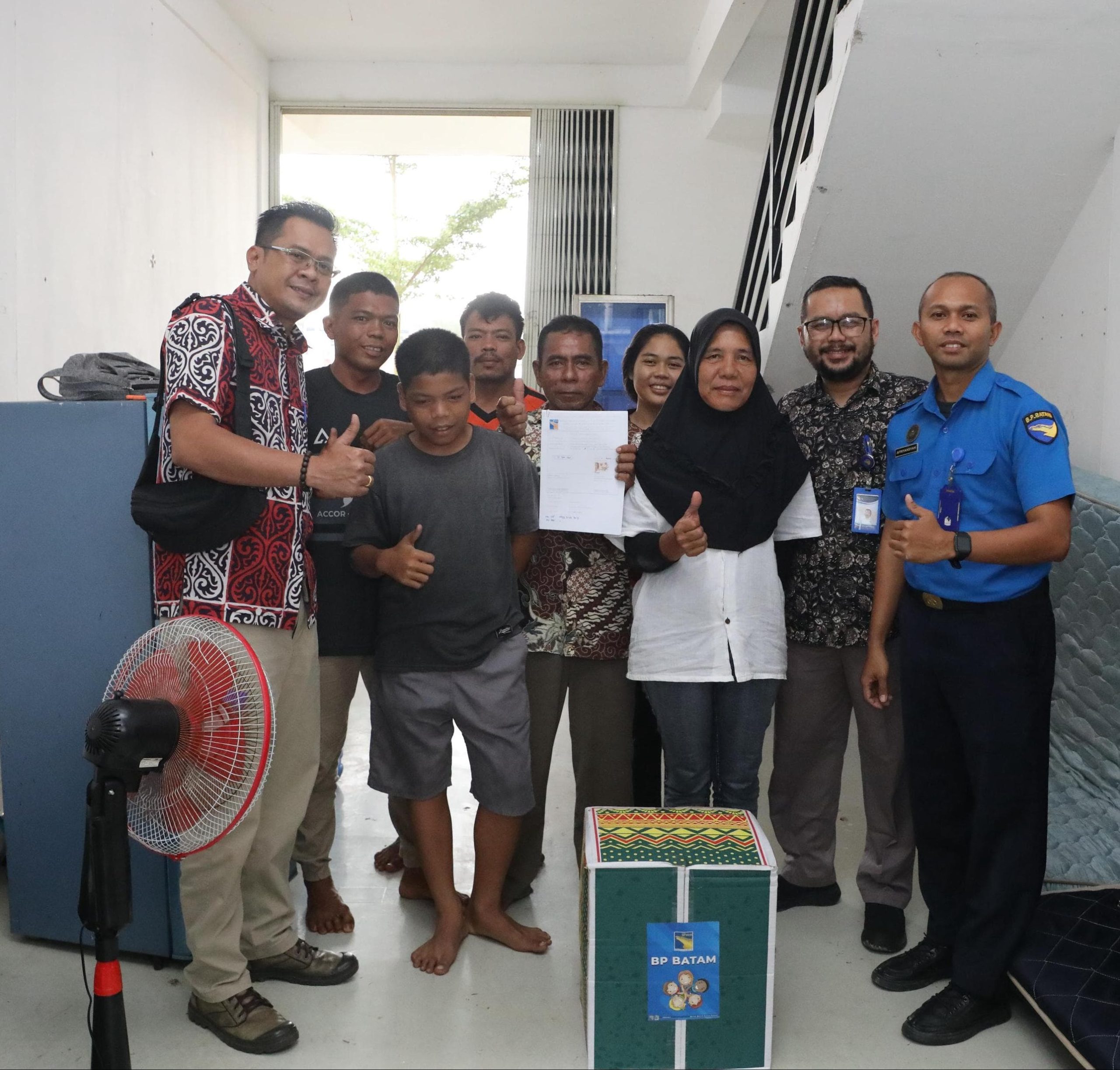 Dukung Pembangunan Rempang Eco-City, 8 KK Asal Desa Blongkeng Pindah Hunian Sementara