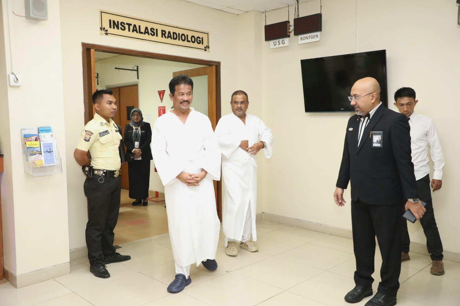 Jalani MCU, Muhammad Rudi – Aunur Rafiq  Datang Lebih Awal di RSUD Raja Ahmad Tabib