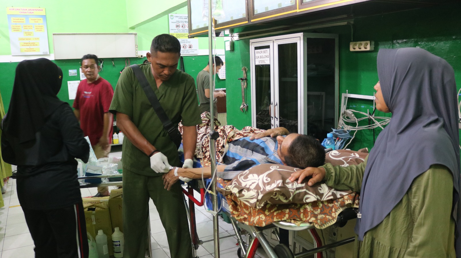 Terbaring Lemas Delapan Bulan, Hasanuddin Warga Aceh Utara Diboyong Danrem Lilawangsa ke RS TNI-AD
