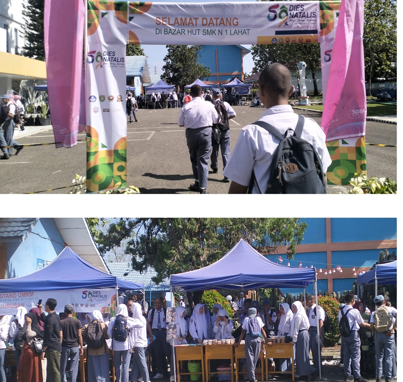 Peringatan Puncak HUT SMKN I Lahat Ke- 59 Berlangsung Meriah