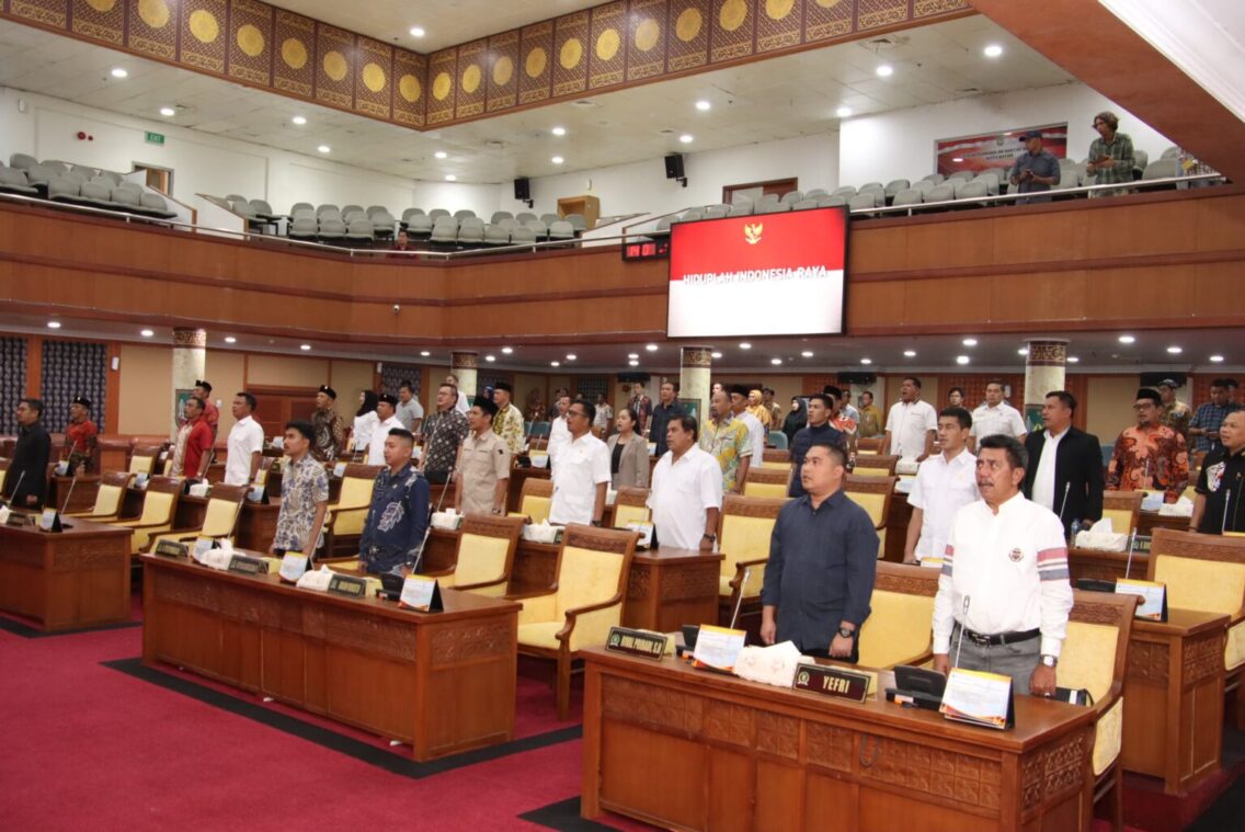 Rapat Paripurna Perdana, Fraksi-fraksi DPRD Batam Masa Jabatan 2024-2029 Terbentuk