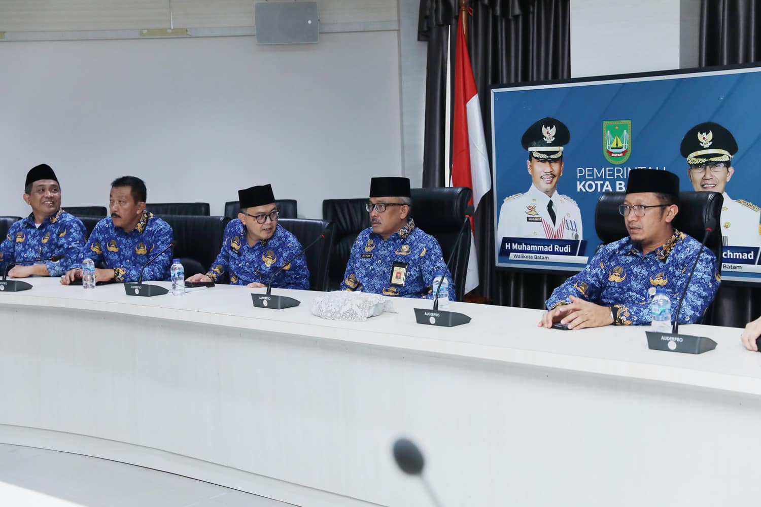 Pemko Batam Gelar Rakor Virtual Terkait Inflasi Daerah