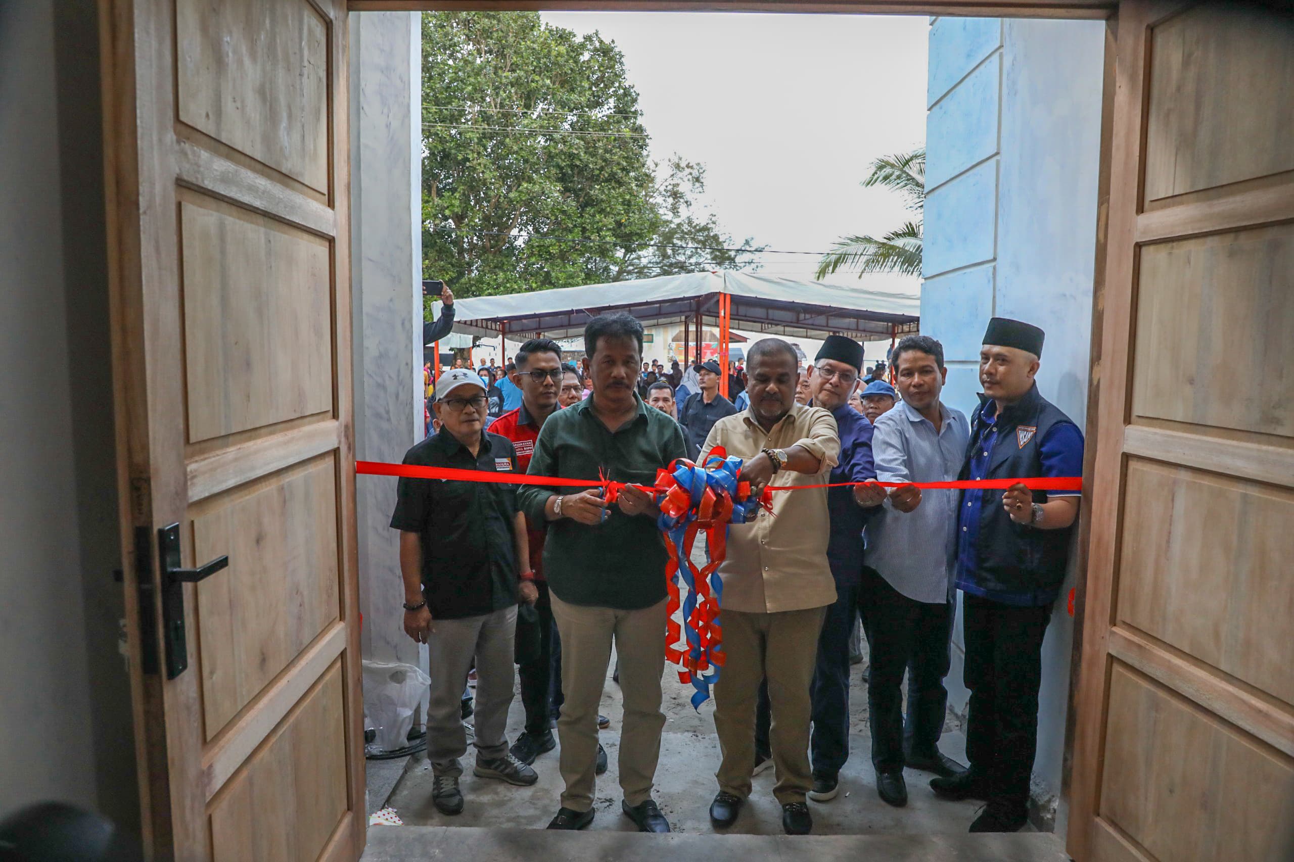 Muhammad Rudi Resmikan Kantor Pemenangan HMR – Aura Kabupaten Lingga