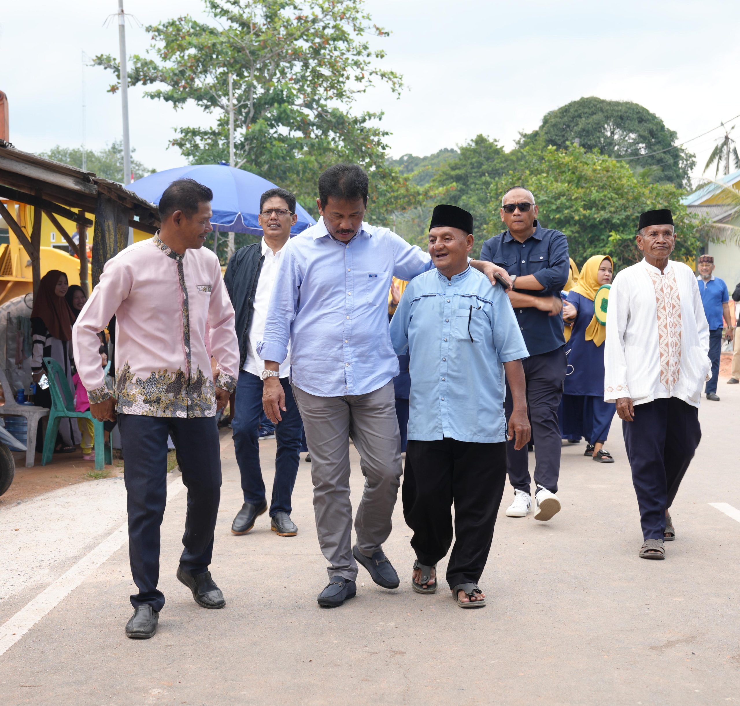 Siap Menangkan H. Muhammad Rudi, Masyarakat Desa Penaga Dorong Pembangunan Kepri Lebih Merata