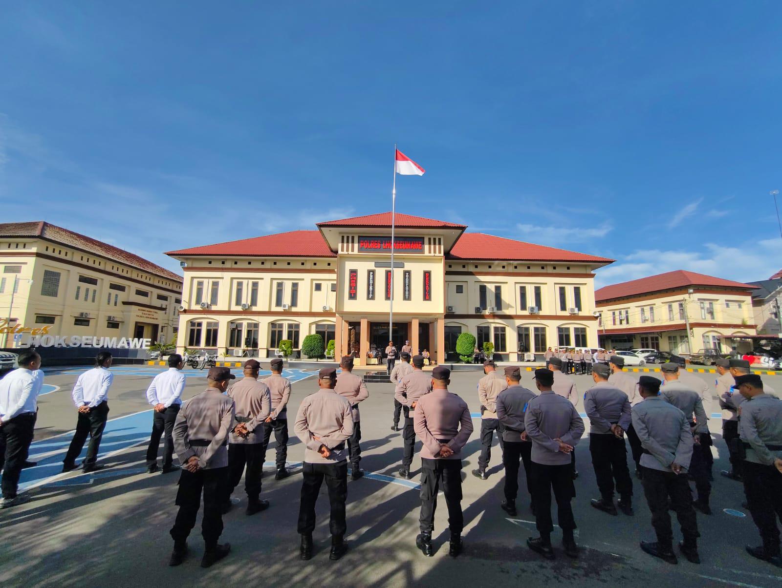 Jelang Presiden dan Wakil Presiden, Polres Lhokseumawe Gelar Operasi Zebra Seulawah 2024