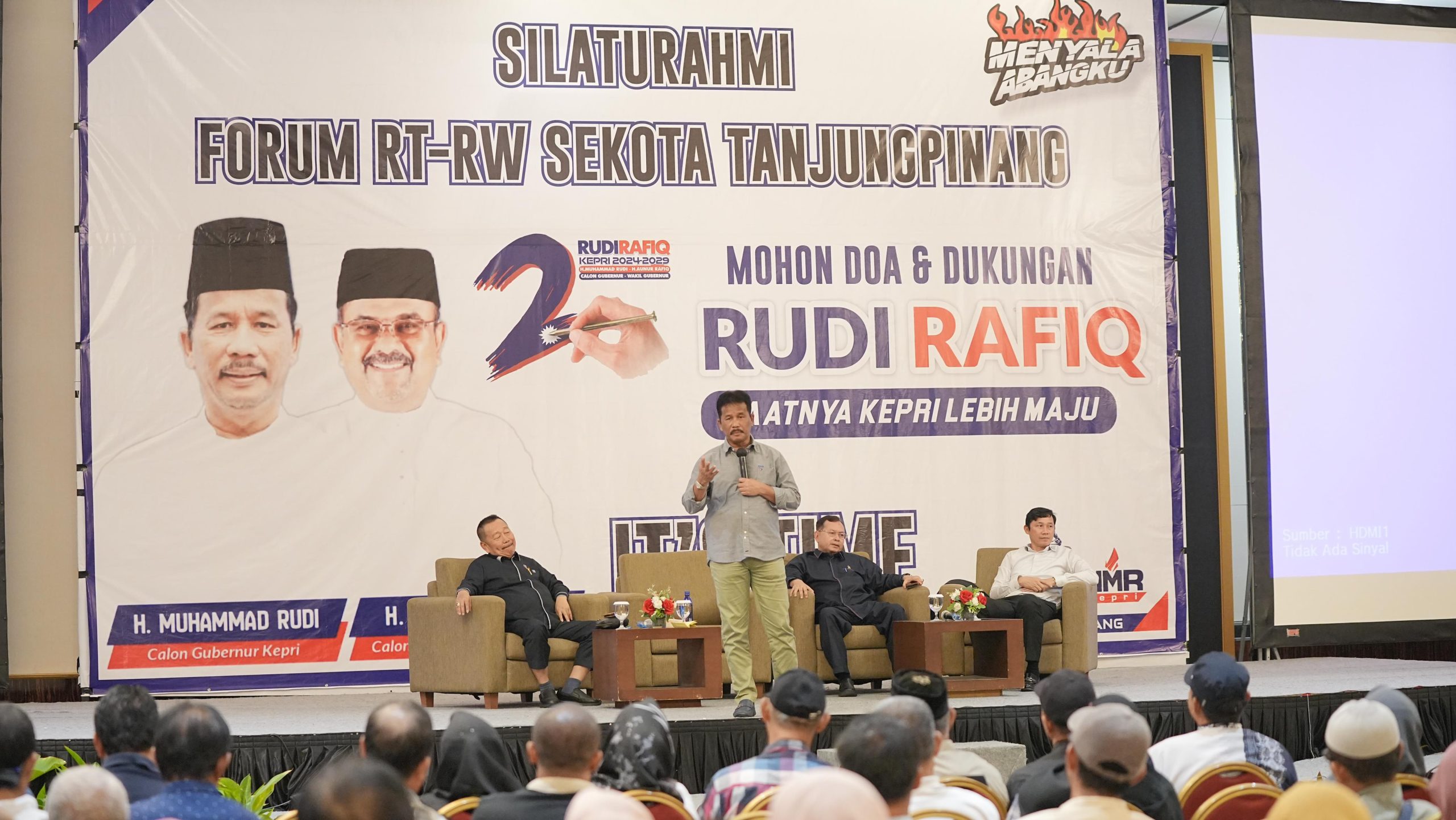 Curhat Soal Lapangan Pekerjaan, Masyarakat Tanjungpinang Optimistis Rudi – Rafiq Harapan Baru Kepri