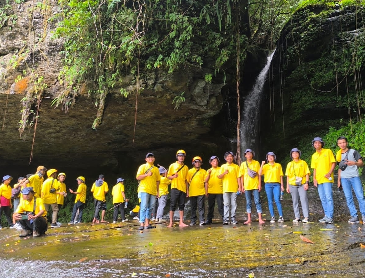 Ikuti Pelatihan, 55 Orang Pegiat Wisata Humbahas Susur Seribu Goa Banuarea