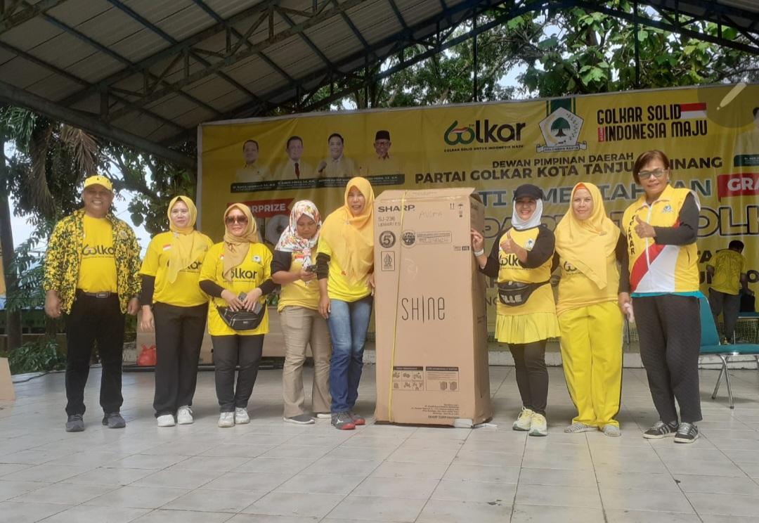 Peringati HUT Ke-60 Partai Golkar, Ketua DPD Tanjungpinnag Untung Budiawan Bilang begini