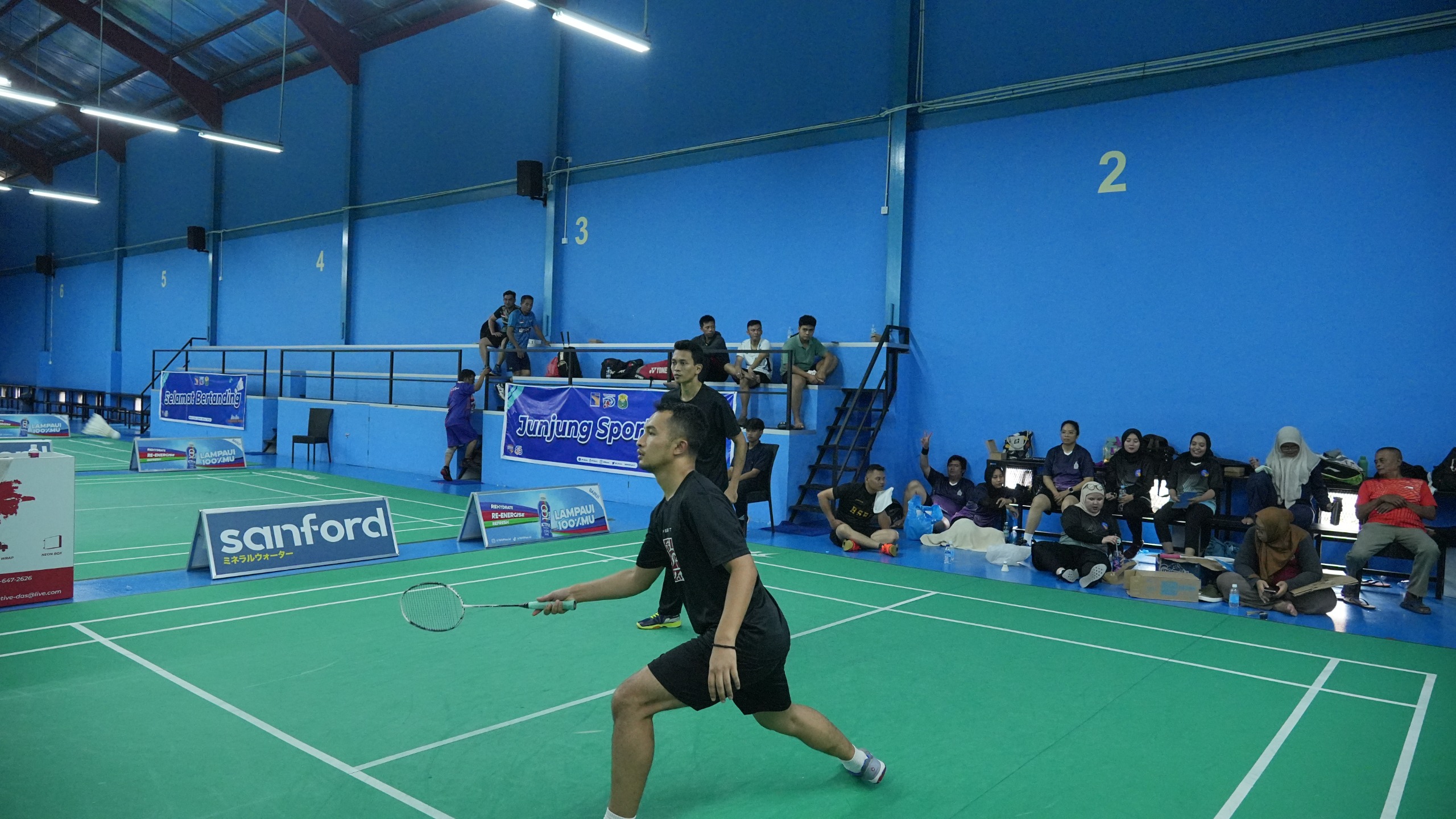 Semarak Hari Bakti ke-53, BP Batam Gelar Pertandingan Badminton Antar Pegawai Selama Dua Hari