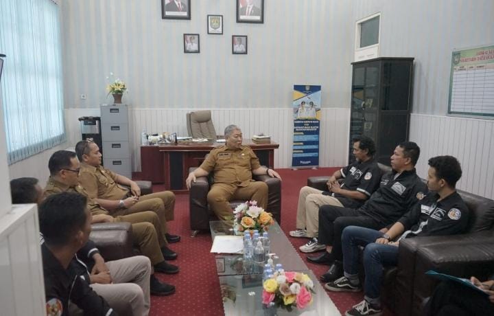 YLBH-AKK Silaturahmi Dengan PJ Sekda Kabupaten Asahan