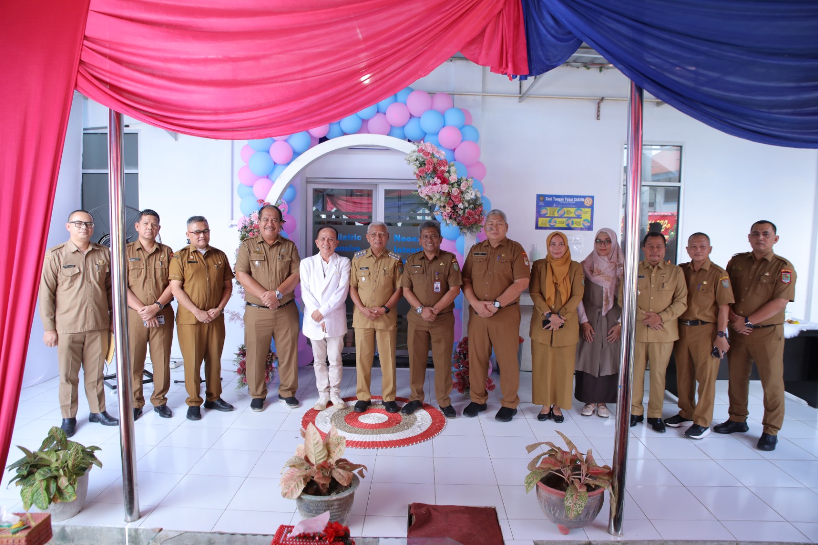 Bupati Surya Meresmikan Ruangan PICU Dan NICU RSUD HAMS Kabupaten Asahan