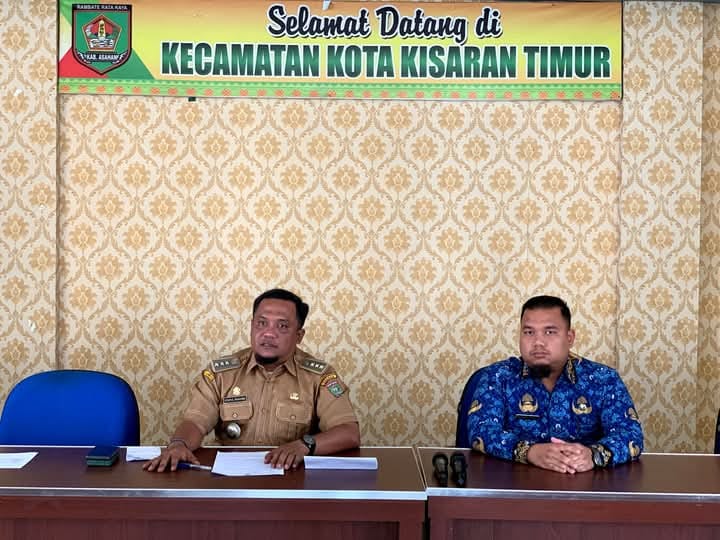 Camat Kota Kisaran Timur Pimpin Coffe Morning Kecamatan Kota Kisaran Timur