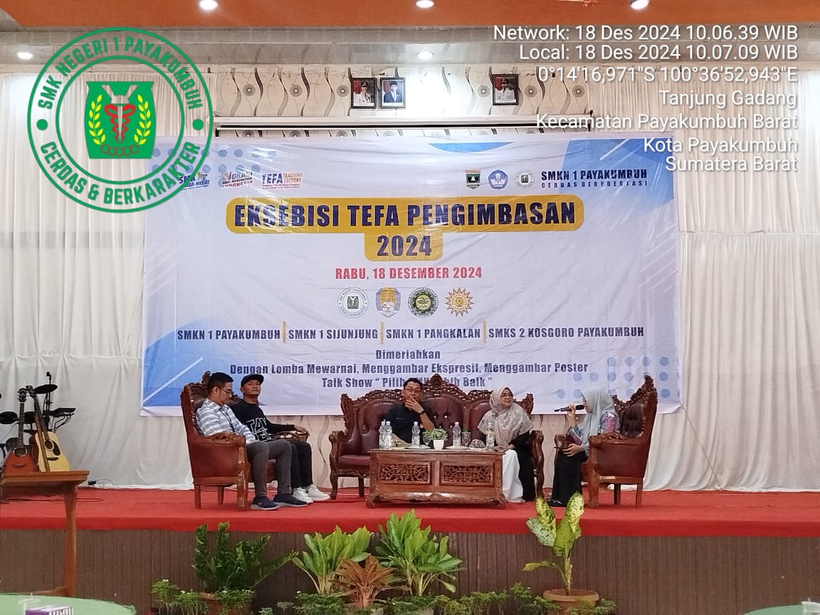 SMKN 1 Payakumbuh Sukses Menggelar Kegiatan Exhibition Produk SMK Program TEFA Pengimbasan 2024