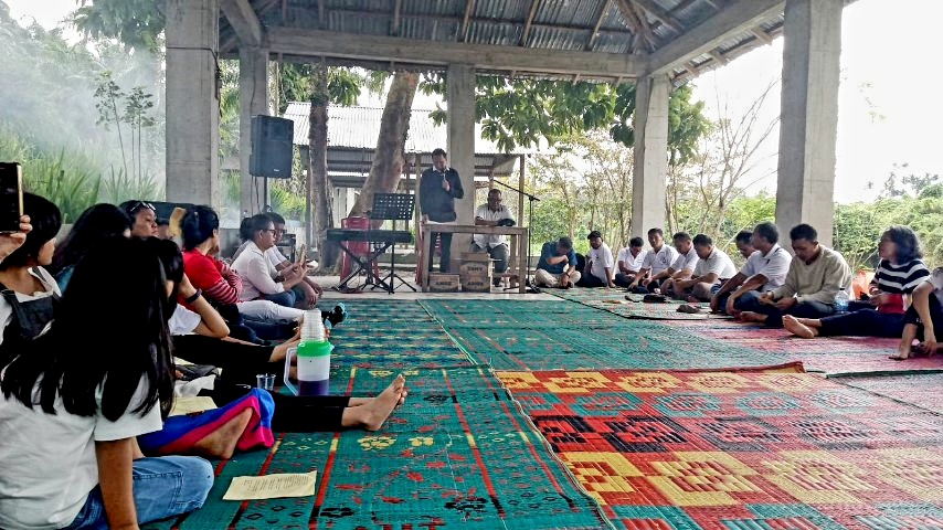 Punguan Koor Ama Josua HKBP Helvetia Gelar Ibadah Syukur Bona Taon 2025